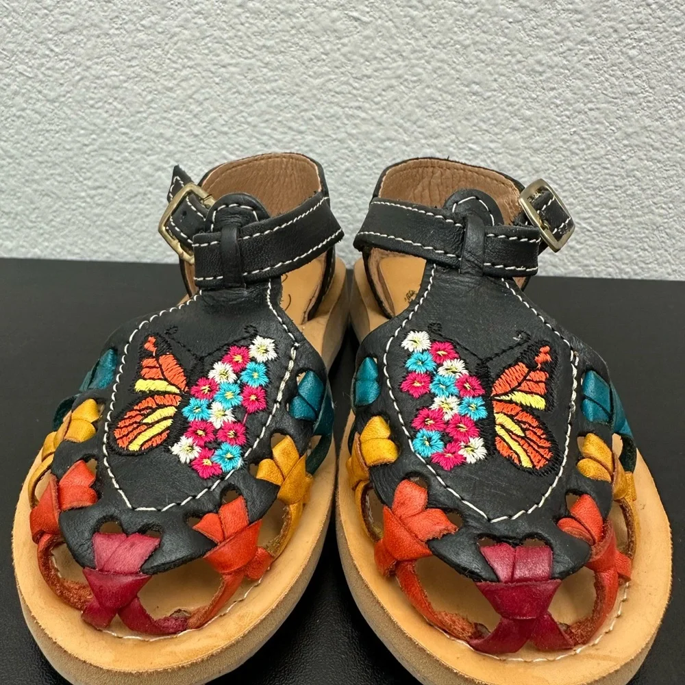 Huarache Girls‎ Handmade Mexican Sandals Size: 7, NWB
